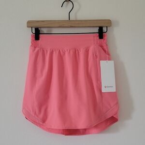 NWT Lululemon Hotty Hot High-Rise Skirt *Long Size 4